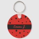 Buscar modelo rojo llaveros Iniciales
