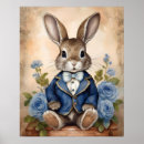 Buscar conejo azul posters Para niños