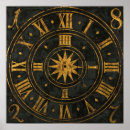 Buscar cara de reloj posters Antiguo