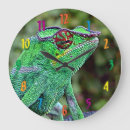 Buscar camaleón relojes de pared Fauna
