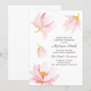 Buscar flores de la acuarela invitaciones Rosa