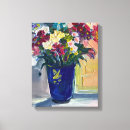 Buscar flor azul lienzos Flores