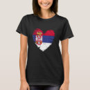 Buscar serbias camisetas Corazón