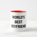 Buscar el mejor novio del mundo tazas Novia