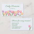 Buscar la floristería de tarjetas de visita Florería