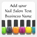 Buscar esmalte pegatinas Manicura