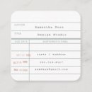 Buscar biblioteca tarjetas de visita Retro