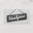 Buscar construction tarjetas de visita Handyman