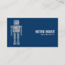 Buscar robot tarjetas de visita Elegante