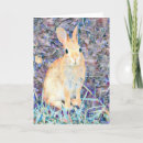 Buscar conejo tarjetas de pascua Pintura