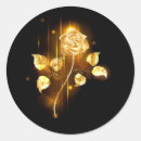 Buscar amarillo del brillo pegatinas Flor