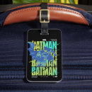 Buscar typography etiquetas para maletas Batman graphic