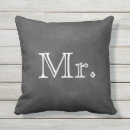 Buscar pizarra cojines Recién casados