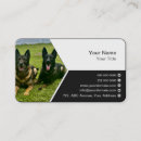 Buscar estándar tarjetas de visita Perro