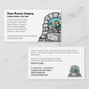 Buscar albañilería tarjetas de visita Albañil de piedra