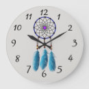 Buscar arte tribal relojes de pared Nativo americano