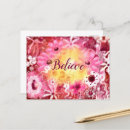 Buscar flores brillantes postales General y unisex