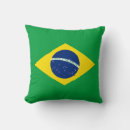 Buscar bandera del brasil cojines Patriótico