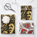 Buscar paisley papel de regalo Blanco