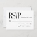 Buscar de moda tarjetas rsvp Minimalista