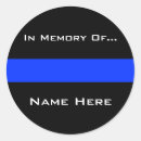 Buscar policía pegatinas Línea