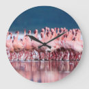 Buscar abundancia relojes de pared Azul