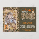 Buscar camouflage invitaciones Niño