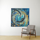 Buscar delfínes arte Azul