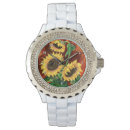Buscar girasol relojes Acuarela