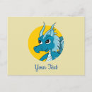 Buscar dragones azules postales Para niños