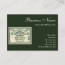 Buscar capital tarjetas de visita Financiero