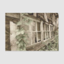 Buscar ventanas papel de seda Rústico