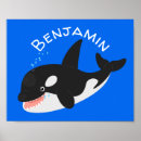 Buscar ballenas la orca posters niños y bebes Océano
