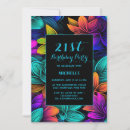 Buscar verde del neón invitaciones Para ella