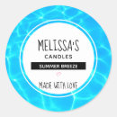 Buscar agua transparente pegatinas Verano