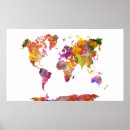 Buscar diseños del mapa posters Fondo