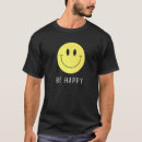 Buscar cara feliz amarilla camisetas Felicidad