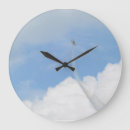 Buscar aeroplano relojes de pared Cielo