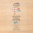 Buscar caballero medieval invitaciones Cuento de hadas