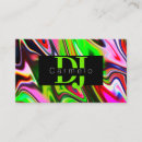 Buscar musicales tarjetas de visita Colorido