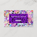 Buscar paint splatter tarjetas de visita Mancha de pintura