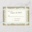 Buscar ivory lace invitaciones Rústico