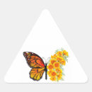 Buscar amarillo triangulares pegatinas Naranja