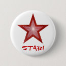 Buscar estrella roja chapas Rojo