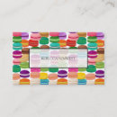 Buscar pasteles franceses tarjetas de visita General y unisex