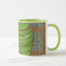 Buscar mimbre tazas Verde