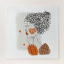 Buscar mujeres de moda puzzles Ilustracion