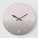 Buscar grandes números reloj de relojes de pared Gris