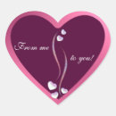 Buscar borde corazon pegatinas Para ella