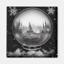 Buscar globos de la navidad imanes Nieve